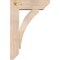 Ekena Millwork Thorton Slat Smooth Bracket w/ Offset Brace, Douglas Fir, 7 1/2"W x 24"D x 36"H BKT0806X24X36THR06SDF - alternate 2